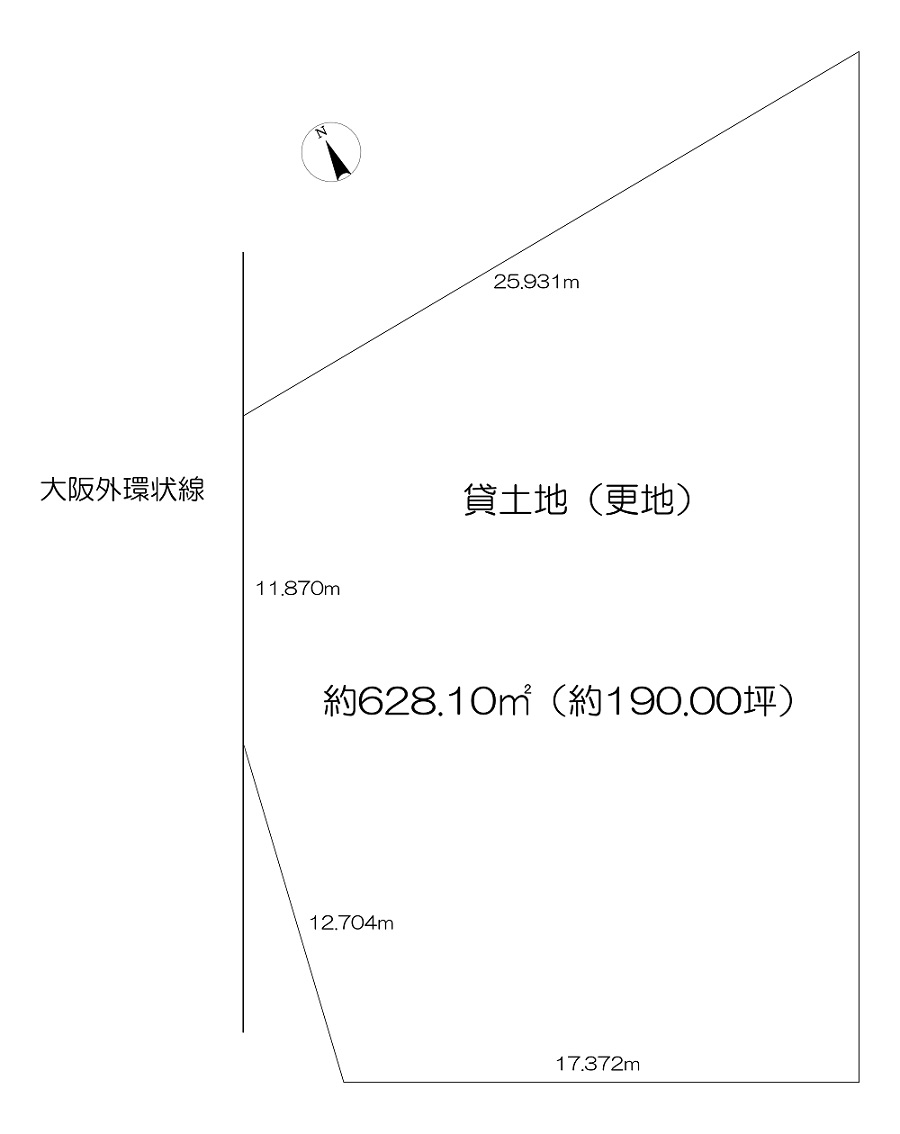 都塚南 貸土地